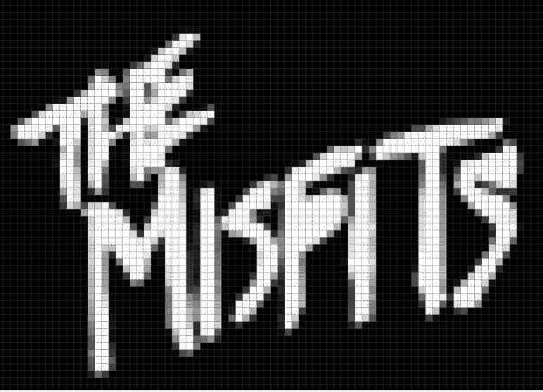 Схема фенечки The Misfits